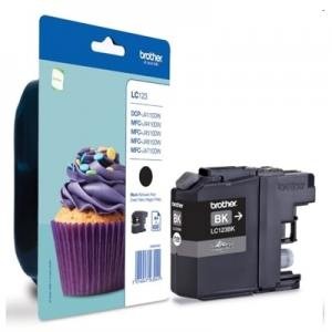 Brother oryginalny Tusz LC123 Czarny 600s do MFC-J4510DW