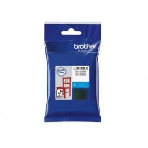Tusz Brother oryginalny LC3619C Cyan XL 1500 stron niebieski