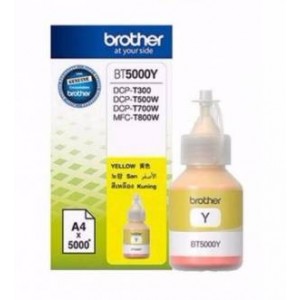 Tusz Brother oryginalny BT5000Y Yellow 5k do DCP-T300, DCP-T500W