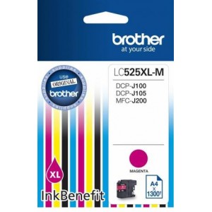 Tusz Brother oryginalny LC525XLM MAGENTA 1300 do DCP-J100 DCP-J105