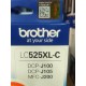Tusz Brother oryginalny LC525XLC CYAN 1300 do DCPJ100 DCPJ105