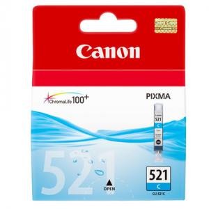 Canon oryginalny Tusz CLI521 cyjan CLI-521C