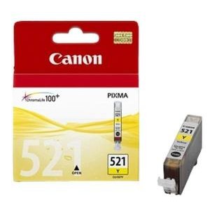 Canon oryginalny Tusz CLI521 yellow CLI-521Y