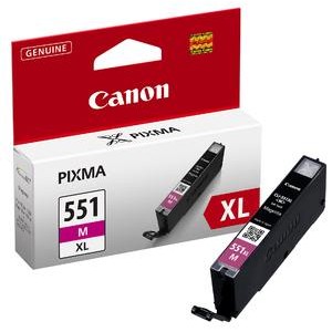 Tusz oryginalny CLI-551XL PURPUROWY 6445B001