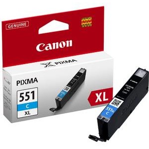 Tusz oryginalny Canon CLI-551XL cyjan 6444B001