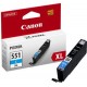Tusz oryginalny Canon CLI-551XL cyjan 6444B001