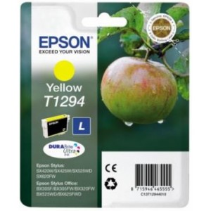 Epson oryginalny Tusz T1294 Yellow do SX425W/SX525WD/BX525WD