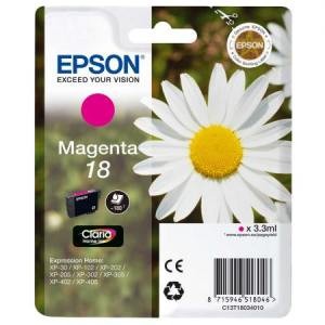 Epson oryginalny Tusz T1803 Purpurowy 3.3ml do XP-30/102/20x/30x/40x