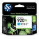 HP oryginalny Tusz nr 920 Cyjan XL CD972AE