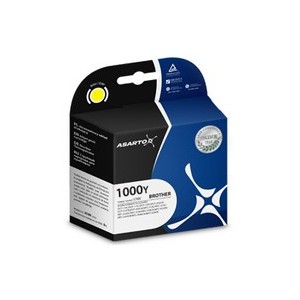 Tusz Asarto do Brother LC1000Y/970Y | DCP130C/330C/540CN | yellow