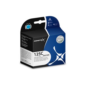 Tusz Asarto do Brother LC125 J4410DW/4510/4610/4710 | cyan