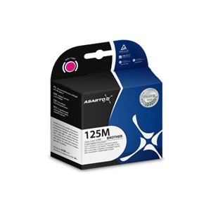 Tusz Asarto do Brother LC125 J4410DW/4510/4610/4710 | magenta