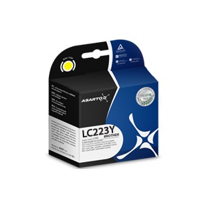 Tusz Asarto do Brother LC223Y | MFC-J4420/4620/5625 | 600 str. | yellow