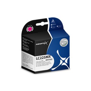 Tusz Asarto do Brother LC225XLM | DCP-J4120/MFC-J4420 | 1200 str. | magenta
