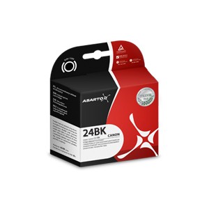 Tusz Asarto do Canon 24BK | S 200/300/i320 I BCI-24BK | black