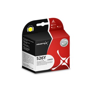 Tusz Asarto do Canon CLI-526Y I iP4850/MG5150/5250/6150 I yellow