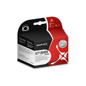 Tusz Asarto do Canon CLI571 MG5750/6850 | Black foto