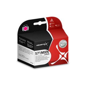 Tusz Asarto do Canon CLI571 MG5750/6850 | Magenta