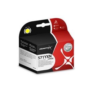 Tusz Asarto do Canon CLI571 MG5750/6850 | Yellow