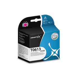 Tusz Asarto do Epson T0613 | D68/88/DX3800/4200 I magenta