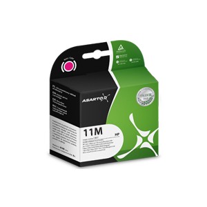 Tusz Asarto do HP 11 | 34 ml | Cp1700/2000c/2500c/cm | magenta