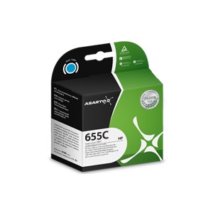 Tusz Asarto do HP 655 | DJ Ink Andvantage 3525 | cyan