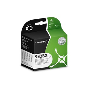 Tusz Asarto do HP 932XL | CN053AE | OfficeJet 6100/6600/7110/7610/7612 black