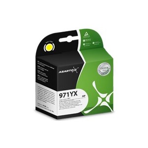 Tusz Asarto do HP 971XL | CN628AE | OfficeJet Pro 451/551/476 | yellow