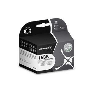 Tusz Asarto do Lexmark 16 | 15 ml | Z13/23/24/25/33/34/35/601 | black