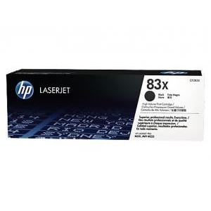 Toner oryginalny HP 83X Black 2.2k CF283X