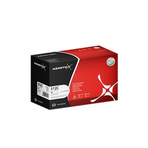 Toner zamienny Asarto do HP CF381A I HP CLJ MFP M476dn/M476dw/M476nw | cyan