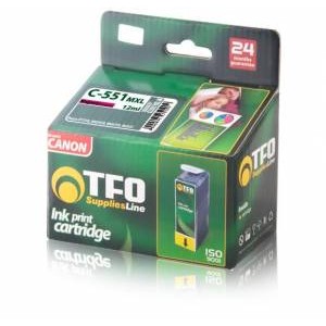 Tusz zamiennik Canon TFO C-551MXL (CLI551XL M) magenta 12ml