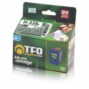 Tusz zamiennik TFO HP H-338R (C8765E) black 17ml