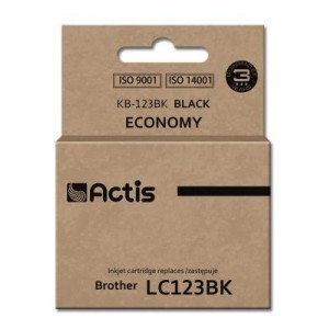 Tusz zamiennik Actis KB-123BK (Brother LC123BK/LC121BK) standard 15ml czarny
