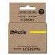 Tusz zamiennik Actis KB-525Y (Brother LC525Y) standard 15ml yellow