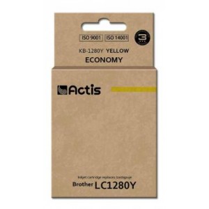 Tusz zamiennik Actis KB-1280Y (Brother LC1280Y) standard 19ml yellow