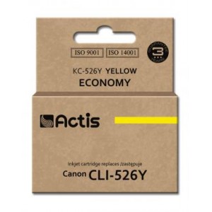 Tusz zamiennik Actis KC-526Y (Canon CLI-526Y) standard 10ml yellow Chip Tusz zamiennik Actis KC-526Y (Canon CLI-526Y) standard 10ml yellow Chip
