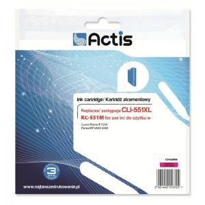 Tusz zamiennik Actis KC-551M (Canon CLI-551M) standard 12ml magenta Chip