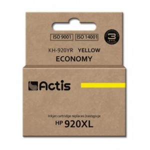 Tusz zamiennik Actis KH-920YR (HP 920XL CD974AE) standard 12ml yellow
