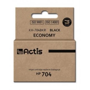 Tusz zamiennik Actis KH-704BKR (HP 704 CN692AE) standard 15ml czarny