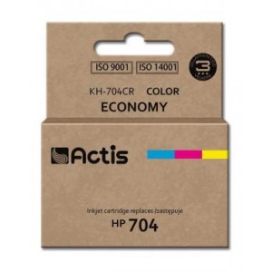Tusz zamiennik Actis KH-704CR (HP 704 CN693AE) standard 9ml kolorowy