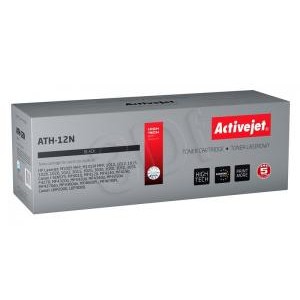 Toner zamiennik Activejet ATH-12N (zamiennik HP 12A/Canon CRG-703/FX-10 Q2612A) supreme 2300str. czarny