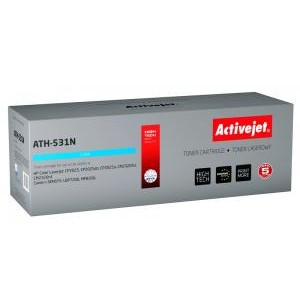 Toner zamiennik Activejet ATH-531N (HP 304A/ Canon CRG-718C CC531A) supreme 2800str. cyan