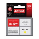 Tusz zamiennik Activejet ACC-521YN (Canon CLI-521Y) supreme 10ml yellow Chip