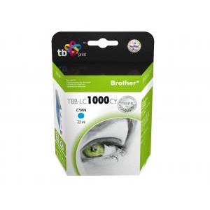 TB Print Tusz TBB-LC1000CY (Brother LC1000CY) blekitny 100% nowy