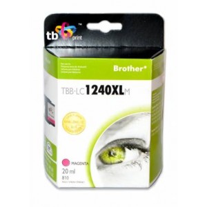 TB Print Tusz zamiennik do Brother LC1240XL Purpurowy TBB-LC1240XLM