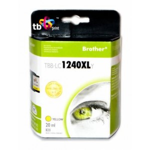 TB Print Tusz zamiennik do BrotherLC1240XL zolty TBB-LC1240XLY