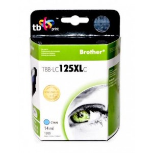 TB Print Tusz zamiennik do Brother LC125XL Cyan TBB-LC125XLC