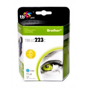 TB Print Tusz zamiennik do Brother LC223 Cyan TBB-LC223C TB Print Tusz zamiennik do Brother LC223 Cyan TBB-LC223C