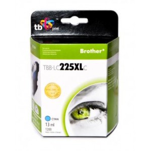 TB Print Tusz zamiennik do Brother LC225XL Cyan TBB-LC225XLC